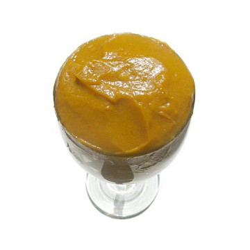 100% natural peach puree concentrate,220kg/drum brix 30-32%
